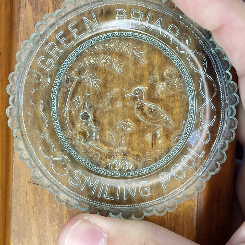 Vintage Glass Sun Catchers with Wooden Holder - Picture 9 of 11